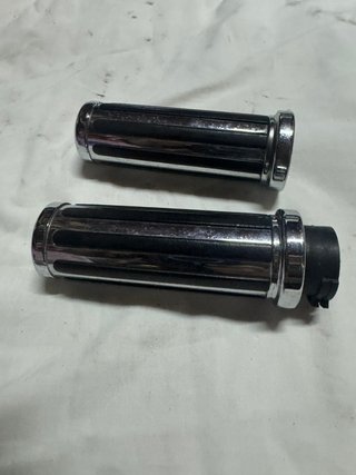 Harley Davidson pareja de puños usado cromados