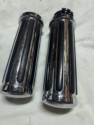 Harley Davidson pareja de puños usado cromados