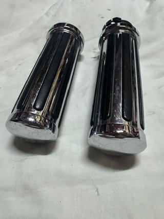 Harley Davidson pareja de puños usado cromados