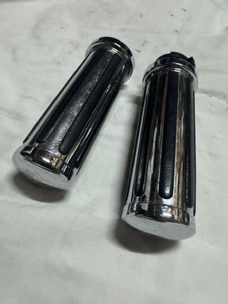 Harley Davidson pareja de puños usado cromados