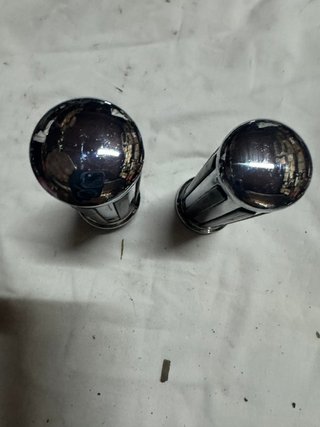 Harley Davidson pareja de puños usado cromados