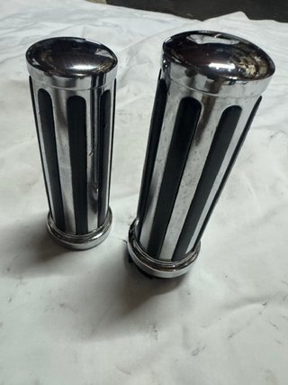 Harley Davidson pareja de puños usado cromados