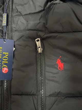 Abrigo Ralph Lauren Negro