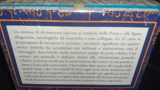 SET Libro l'oracolo delle porte,32 Carte Tarocchi