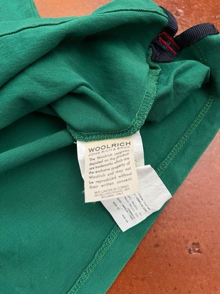 Polo Woolrich verde taglia M