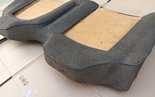 Respaldo Asiento Trasero Audi Coupé GT Quattro