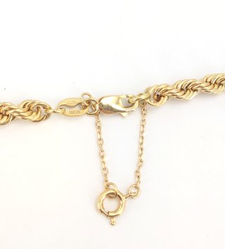 Cadena Salomónica Oro 18k 16.49g 60.5cm
