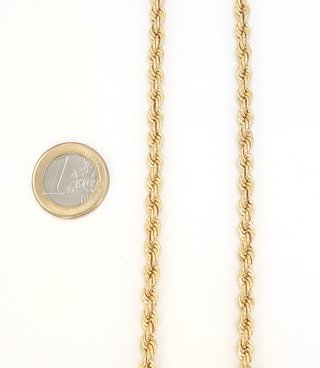 Cadena Salomónica Oro 18k 16.49g 60.5cm