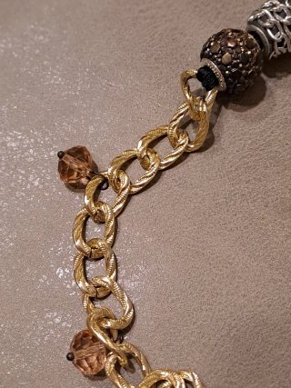 Collana con foulard