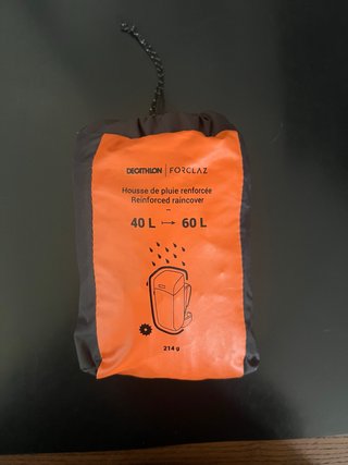 Funda impermeable Decathlon Forclaz 40-60L