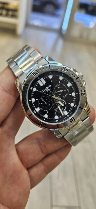 Orologio Casio Cronografo Argento