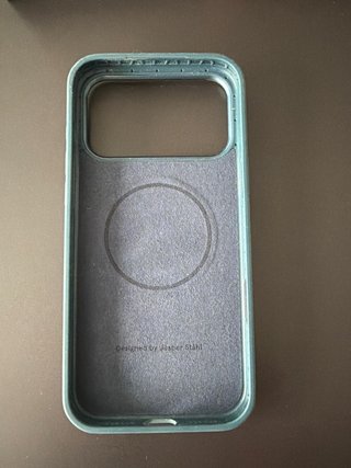 Funda iPhone NUDIENT Verde Oscuro con caja origina