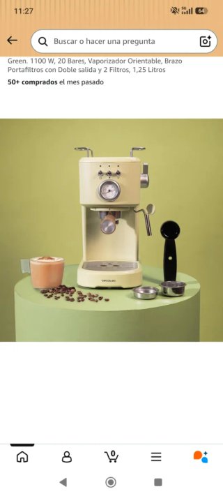Cafetera Cecotec Power Espresso 20 Retro