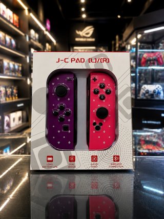 Coppia di Joycons Nintendo Switch Rosa Lila Disney nuovi