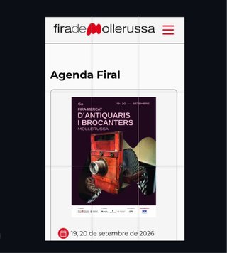 Feria de Antigüedades y Brocanters