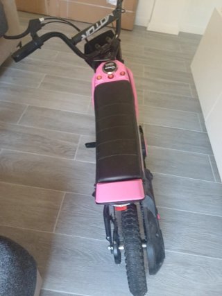 Moto Eléctrica Infantil Rosa
