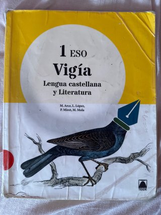 Vigía libro lengua castellana y Literatura 1 ESO