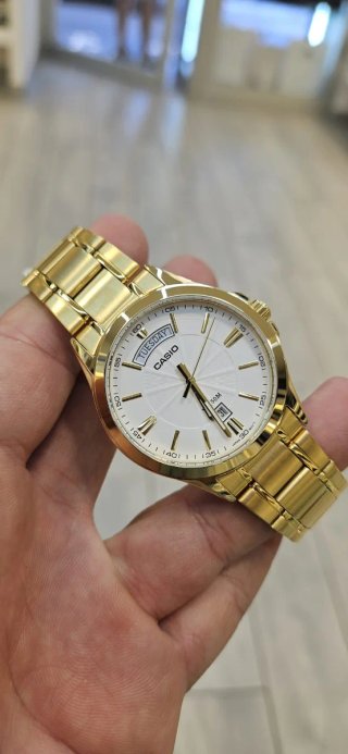 Orologio Casio Argento e Bianco