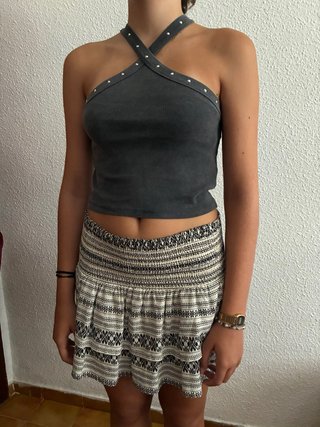 Conjunto Ropa Joven 2 Top y Falda
