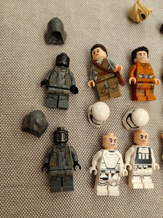 Lote Figuras Lego Star Wars Tercera Trilogía