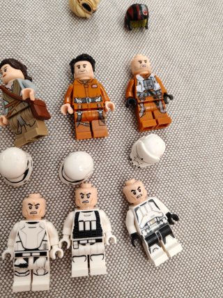Lote Figuras Lego Star Wars Tercera Trilogía