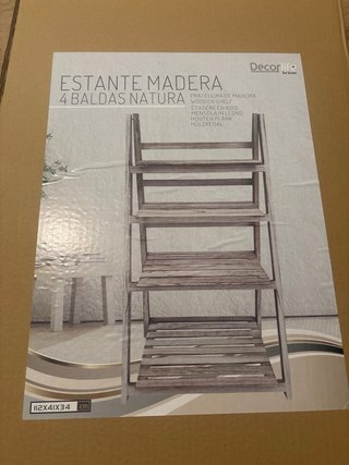 Estantería Escalera Decorativa Madera