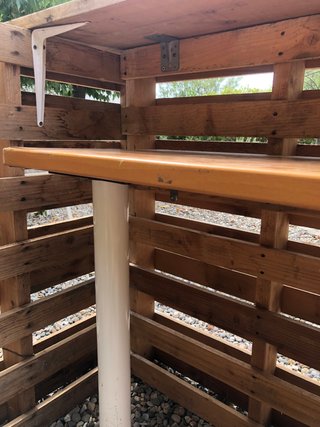 Barra de bar chiringuito/jardín