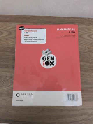 Matemáticas 1 ESO : Geniox