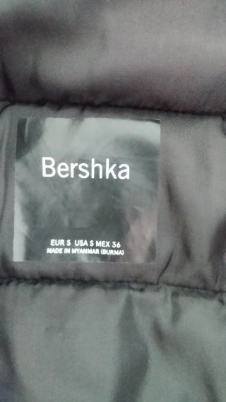 Anorak acolchado negro