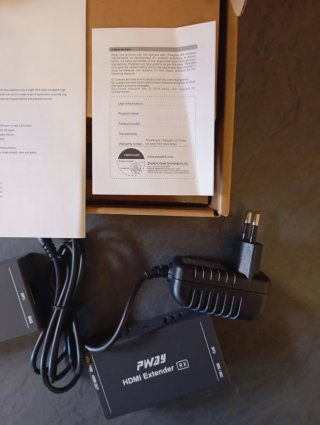 PWAY HDMI estensore  RX TX Set