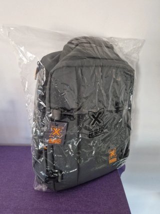 Mochila Munich cabina gris y naranja