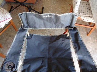 Silla de camping Quechua plegable