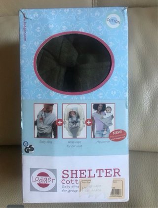 Saco portabebés gris modelo Shelter
