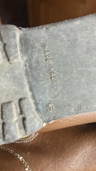 Botas de montaña de piel Dachstein militar caza