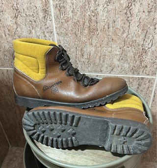 Botas de montaña de piel Dachstein militar caza
