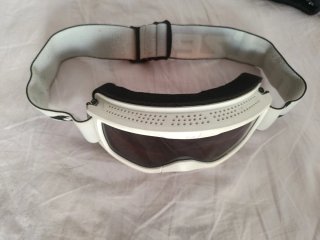 Gafas de nieve blancas WE