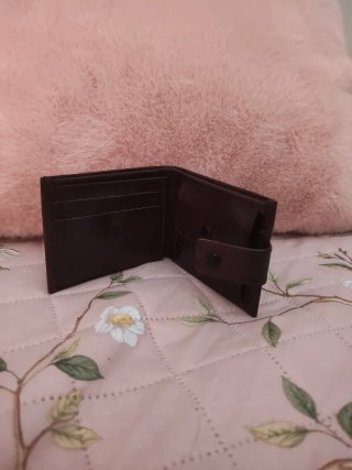 Cartera de cuero para hombre