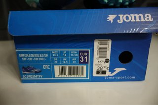 Botas Joma multitacos niño azul talla 31