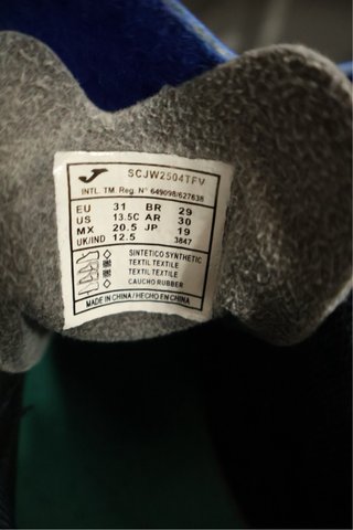 Botas Joma multitacos niño azul talla 31