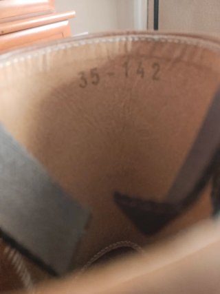 Botos camperos piel talla 35