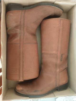 Botos camperos piel talla 35