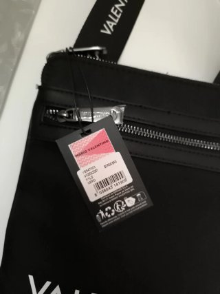 Bolso bandolera hombre Valentino negro