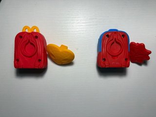 Juguetes McDonald's Spiderman Mochila