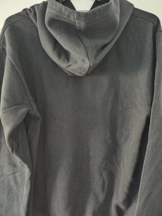 Sudadera Con Capucha HOYO! Caca Sonriente Negra
