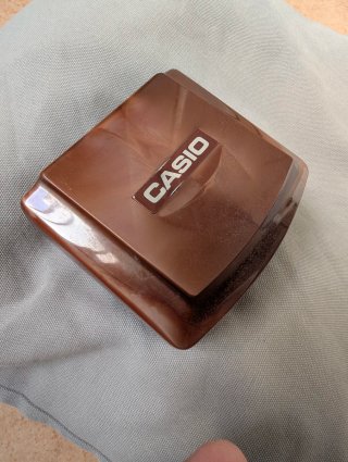 Caja original Casio Casiotron años 70 vintage