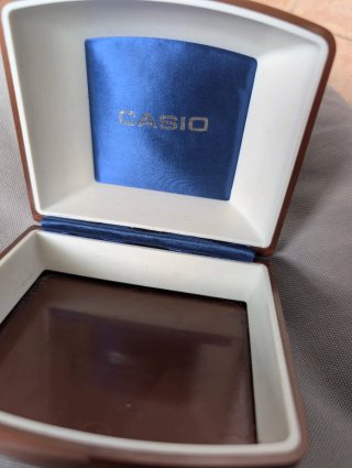 Caja original Casio Casiotron años 70 vintage
