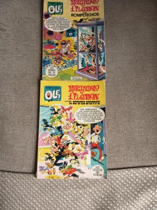 Tebeos Mortadelo y Filemón