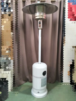 Kekai KT0584 Estufa De Gas Para Exterior Metal Color Blanco