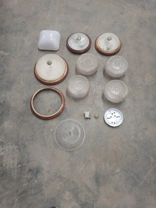 Plafones de techo antiguos (lote)