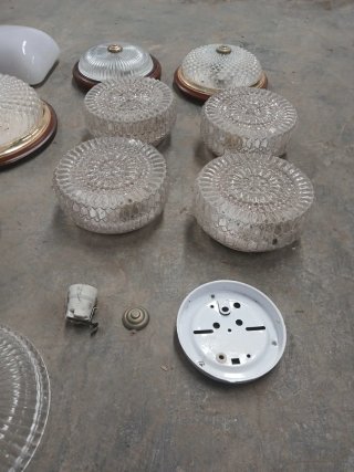 Plafones de techo antiguos (lote)